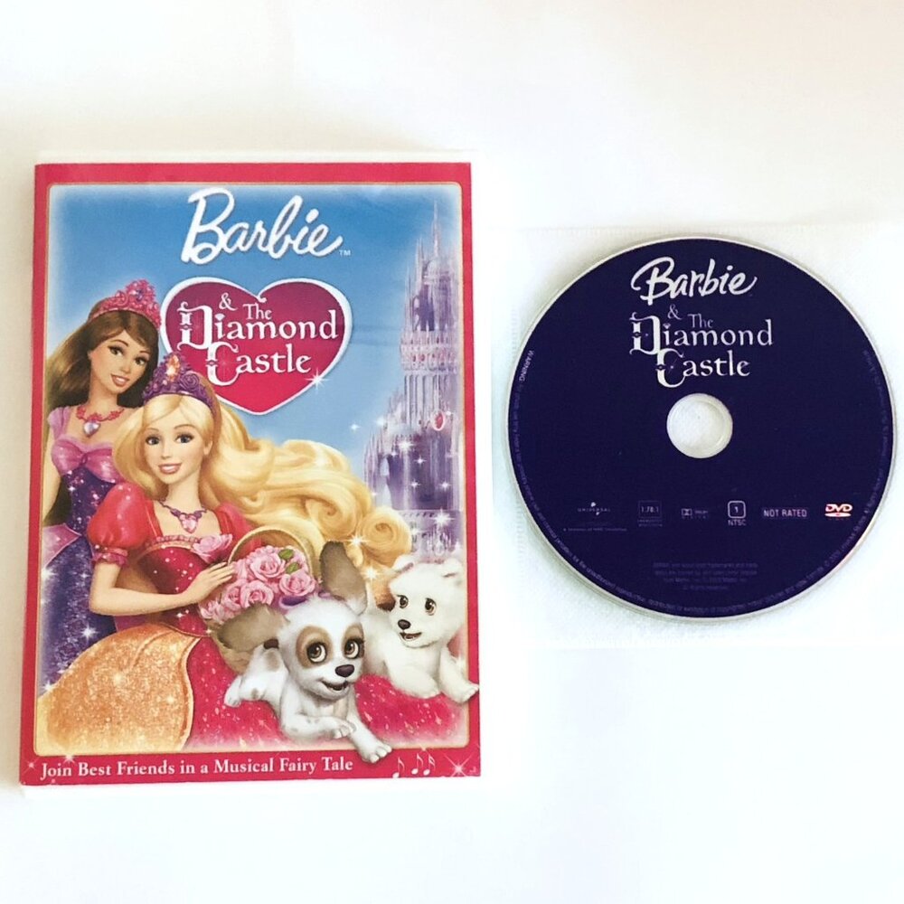 Barbie and the Diamond Castle DVD 2008 Mattel English French Spanish Musical